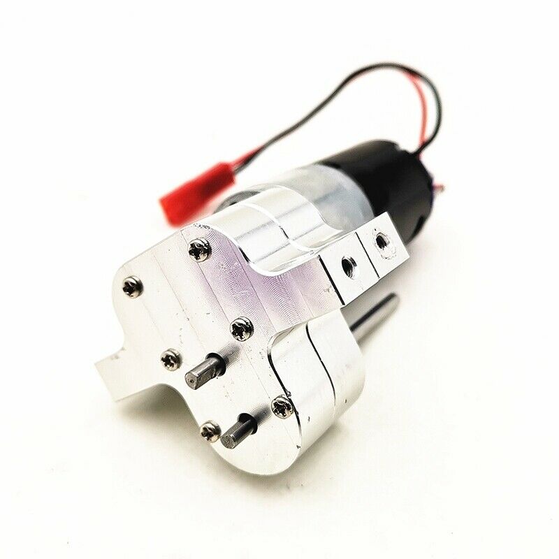 Upgraded Metal Transfer Gear Box With 370 Motor For Wpl 1/16 4Wd 6Wd Jjrc Q Q7W5