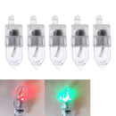 Set Of 5 Sea Carp Coarse Night Fluorescent Fishing Rod Tip LED Lights Clips