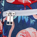 Sports Yoga Mat Carrier Bag with Expandable Storage Pocket Flamingo B