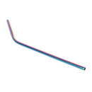 10 Pack - Stainless Steel Coloured Reusable Straws - Includes 2 Long Cleani U5J8