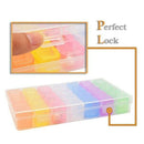 28 Grids Plastic Craft Organizer Case Diamond Storage Box Adjustable Storag
