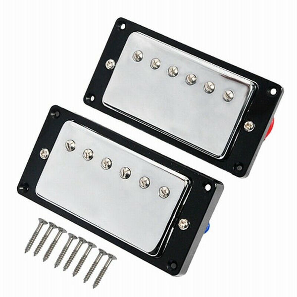 Humbucker Double Coil Pickups Neck and Bridge Compatible with LP Style Elec