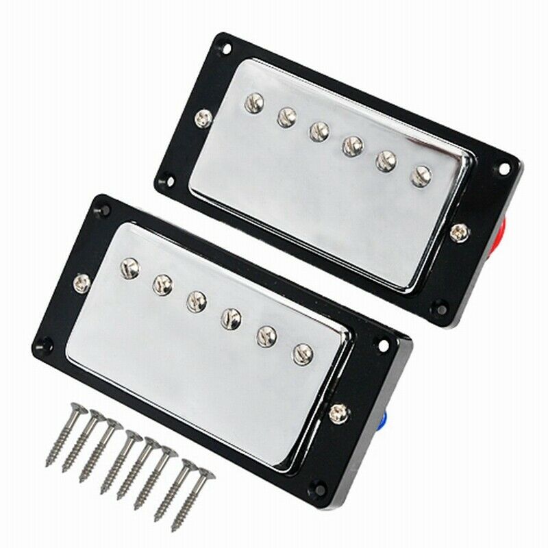 Humbucker Double Coil Pickups Neck and Bridge Compatible with LP Style Elec