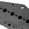 2 Pcs Black Plastic Single Coil Slug Bobbins Bridge Pickup Covers/Lid/Shell