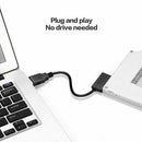 USB 2.0 to Mini Sata II 7+6 13Pin Adapter Converter Cable for Laptop CD/DVD I3I3