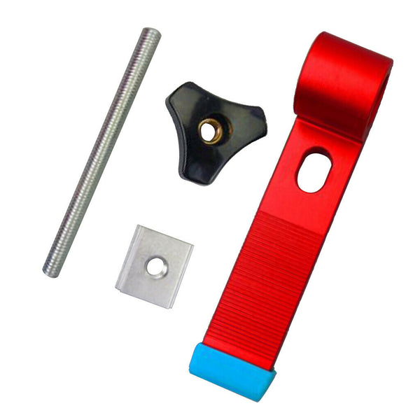 2 x Aluminium Alloy Clamping Blocks 63 X 40mm Steel Right Angle Try Square Ruler