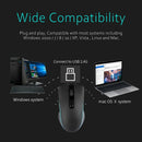 Gaming Mouse Rechargeable Wireless Silent 7 LED Backlit USB Optical Ergonomic bs
