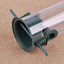 Clear Hanging Wild Bird Seed Feeder Squirrel Perch Garden Outdoor Feeding Cage