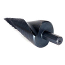 3pcs HSS Step Drill Bit Set Spiral Cutter Tools Change Speed Black 4-32mm
