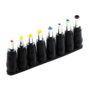 8 sets universal jack DC power plug converter