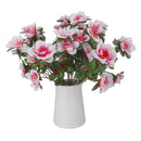 4x Artificial Azalea 29 Head Silk Flowers Floral Wedding Holiday Home Decor