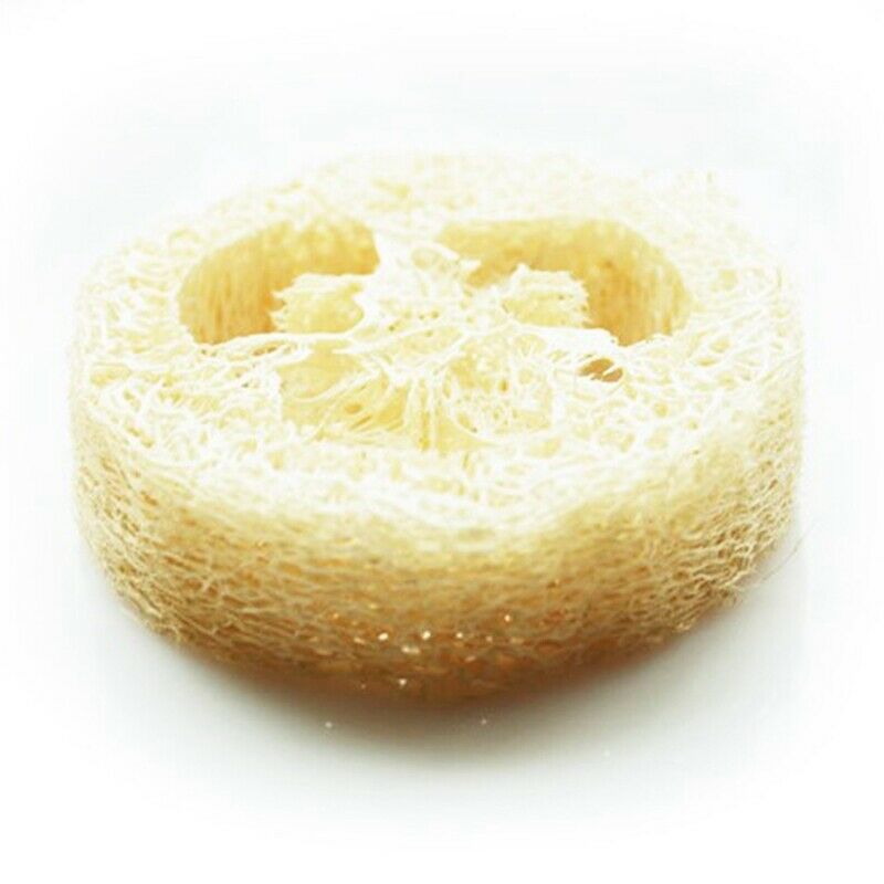 4-6Cm Wide 50Pcs/Lot Natural Loofah Slice Diy Customize Soap Tools,Cleaner, V9A1