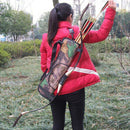 Arrow Bow Holder Bag Target Hunting Zipper Pocket Accessories New Durable