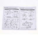 DIY RC Car Trailer Chassis with 4 Rubber Tyres for WPL 1/16 6WD RC Military