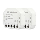 2Pcs Wifi Smart Light Switch Diy Breaker Module Smart Life/Tuya App Remote