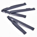 2pcs Black Guitar Bridge Nut Saddle For Electric Guitar Nut Guitar Accessorie Gw