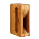 Mobile Phone Stand with Sound Amplifier Bamboo Wood Mobile Phone Low Seat A