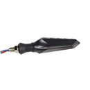 2/4pcs Motorbike LED Turn Signal Lamps Yellow Light Dual-color Flashing Lights