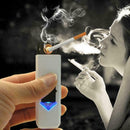 USB Rechargeable Electric Battery Flameless Lighter Windproof Random U6I6