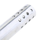 2x Exhaust Pipe Muffler 48mm Angled Motorcycle Insert Baffle DB Killer Silencer