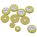 16pc Flute Woodwind Pads Set Yellow Musical Instrument Accessory