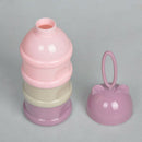 3 layer Style Portable Baby Food Storage Box Cereal Cartoon Baby Milk Powde