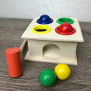 Hammering Wooden Ball Hammer Box Children Early Learning Educational Intell