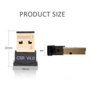 Milti-use USB Bluetooth Adapter High Speed Dongle Wireless f. PC Window Computer