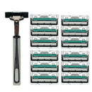 1/30PCS 2 Layers Quality Safety Razor Blades Manual Shaving Shaver Hair RemS Hn