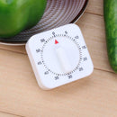 60 Minutes Manual Timer Mechanical Reminder Alarm Clock Kitchen Timer