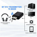 For USB Wireless 2 In 1 Bluetooth5.0 Audio Transmitter And