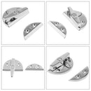 55mm Stainless Steel Twist Lock Round Marine Boat Door Catch Latch 316 Ngg ACZ