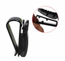 Black Portable Car Auto Sun Visor Glasses Sunglasses Card Ticket Holder Pen Clip