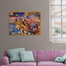 5D DIY Full Drill Diamond Painting Cross Stitch Embroidery Kit (Tiger01)