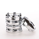 60mm Chrome Car Auto Wheel Center Hub Cap Cover Tyre Trims Universal 3C