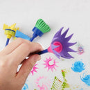4Pcs/set DIY Sponge Drawing Paint Brushes Graffiti Toys Painting Gift Toys  Z1E8