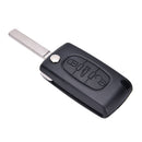 Entry Remote Flip Key Shell Fob 3 Buttons For Peugeot 407 307 308 607 CE0523 LJ