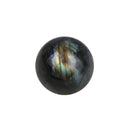 Natural Labradorite Rose Crystal Ball Quartz Amethyst Sphere Stone Craft Deluxe