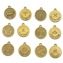 Aries Taurus Gemini Cancer Leo Libra Scorpio Virgo Zodiac Horoscope Pendant