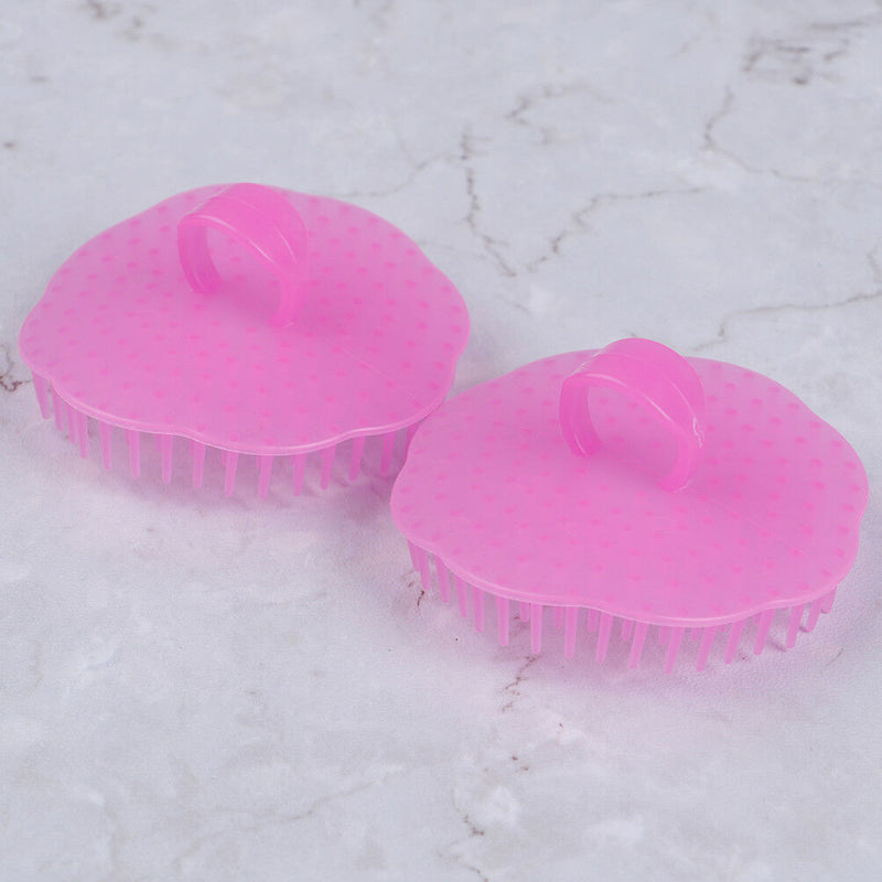 Scalp Massage Hair Brush Comb Shampoo Massager Shower Body Wash Care SE
