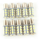 10Pcs 1157 BAY15D 5050 18 SMD Tail Turn Signals LED Car Lights Bulb Lamps 6500k