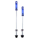 Pair Bike Bicycle Cycling Wheel Hub Skewers Quick Release Bolt blue