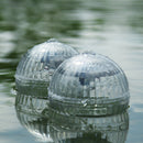 LED Solar Swimming Pool Lights Spherical Floating Waterproof Decor Lamps A