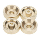 4Pcs Wheel Counterweight for Axial 1:24 Scale SCX24 AXI90081 RC Car Parts