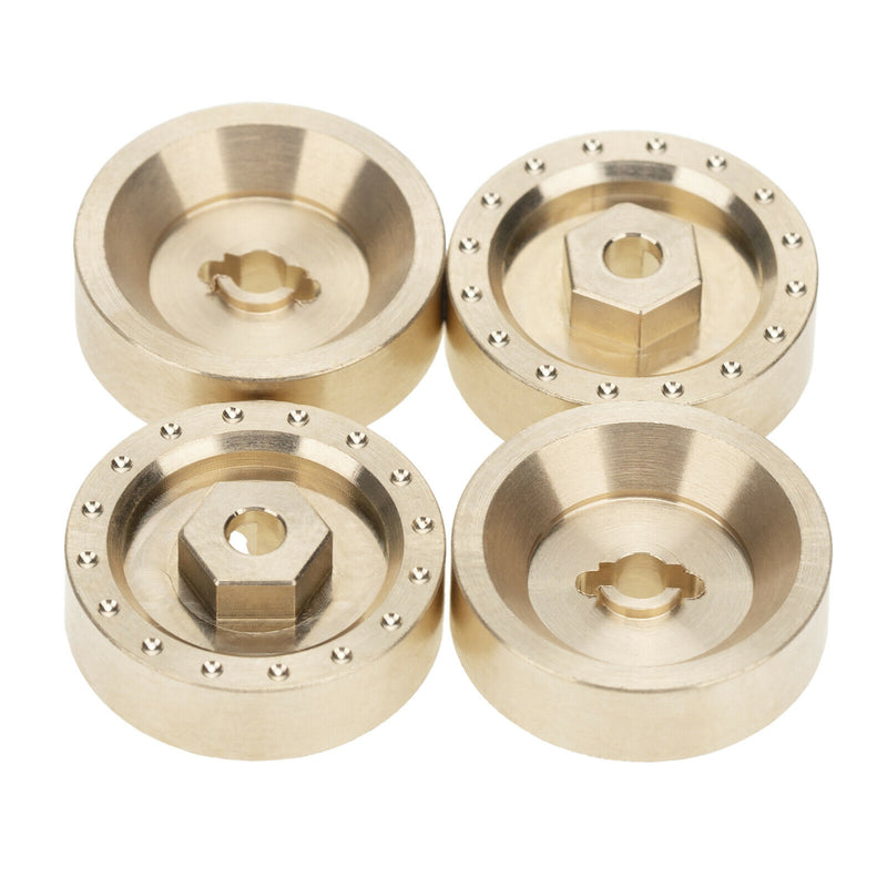 4Pcs Wheel Counterweight for Axial 1:24 Scale SCX24 AXI90081 RC Car Parts