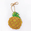5pcs DIY Full Drill Diamond Painting Key Chain Keychain Key Ring Handmad FUV