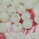 100 White Luminous SEA Fishing Beads Rig Lures Floating Glow In The Dark Hot
