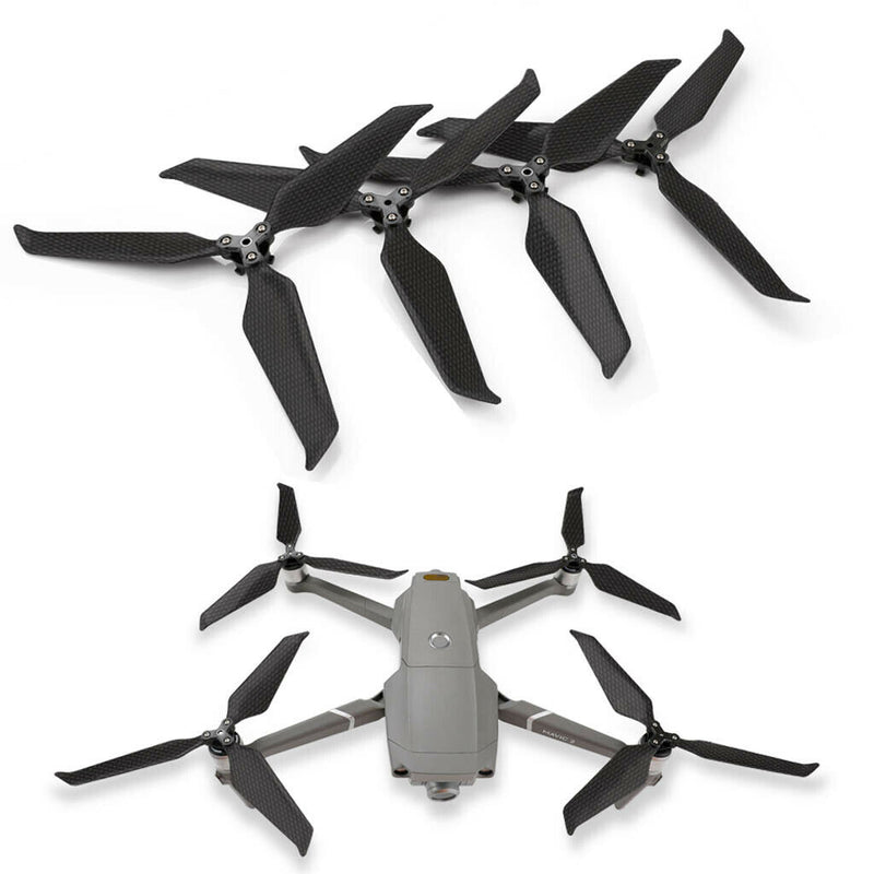 Carbon Fiber 8743 3-Leaf Propeller Prop Replacement for DJI Mavic 2 PRO