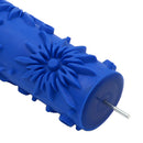 5in Embossed Paint Roller Sleeve Wall Texture Stencil Brush DIY Decoration Tool