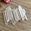 50g Tibet Natural Clear Quartz Crystal Points Wand Stone Specimen Decor Gift
